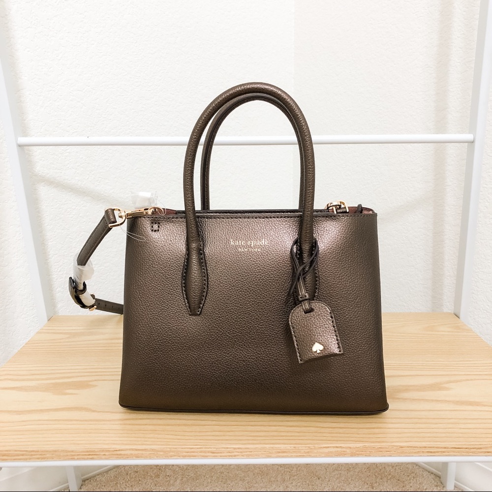 Kate spade leather tote crossbody bag